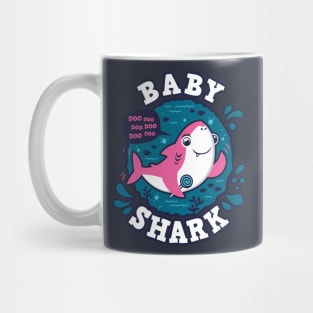 Baby Shark Girl (trace) Mug